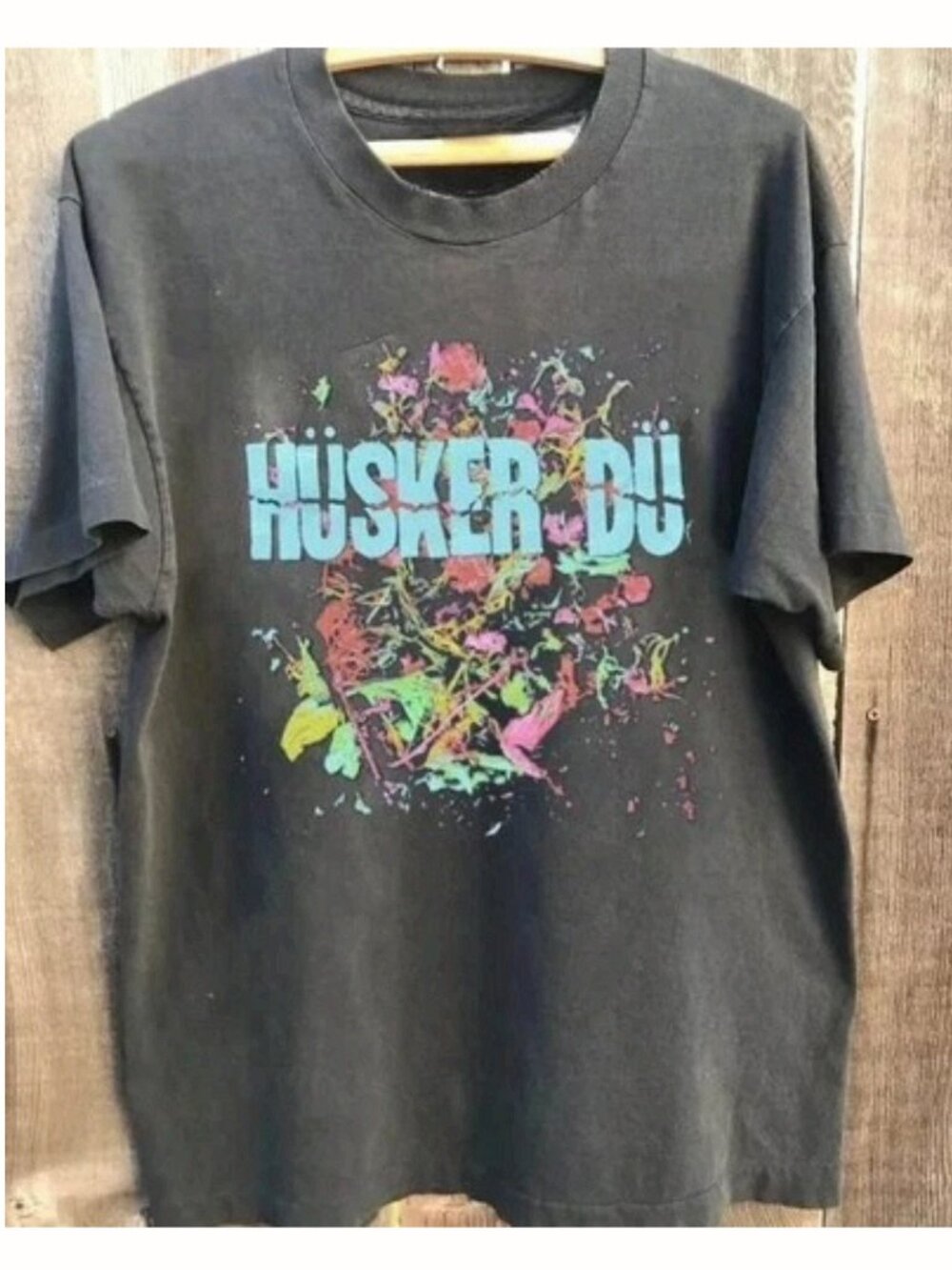 Husker Du Vintage Band Graphic T-Shirt Reprint Unisex Tee